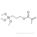 Adhesivo de silano 3-metacriloxipropiltrimetoxisilano CAS 2530-85-0